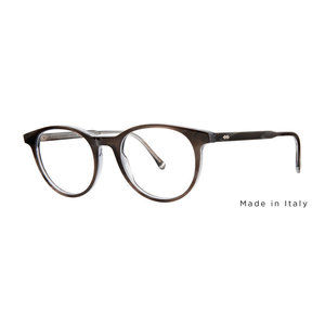 Valdo Rocco Eyeglasses Grey-Horn 50mm